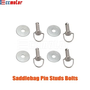 For Harley Touring Street Road Glide Fasteners Hard Saddlebag Mounting Pin Bolts - Picture 1 of 5