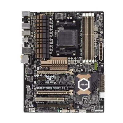 Asus Sabertooth 990fx R2.0 AMD 990FX scheda madre socket ATX AM3+ #32632 - Immagine 1 di 2