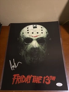 Freitag der 13. signiertes junger Jason Voorhees 11x14 Foto Ari Lehman JSA Zeuge - Bild 1 von 3