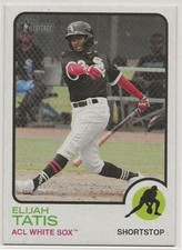 ELIJAH TATIS 2022 Heritage Minor League FLIP STOCK SP 09/25 ACL White Sox