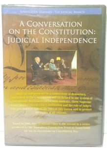 Conversation on the Constitution: Judicial Independence, DVD, 2006, Sunnylands - Picture 1 of 1