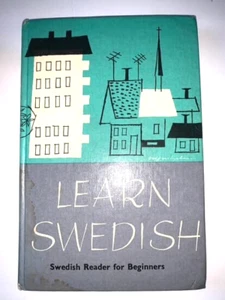 Learn Swedish Reader For Beginners, 4th Edition, 1973, Hardcover - Picture 1 of 9