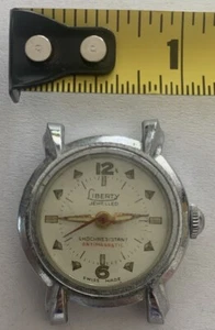 Liberty -Jewelled Antimagnetic Shock resistant Swiss Made Watch For Parts Repair - Picture 1 of 2