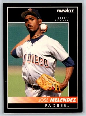 1992 Pinnacle #536 Jose Melendez - Image 1 of 2