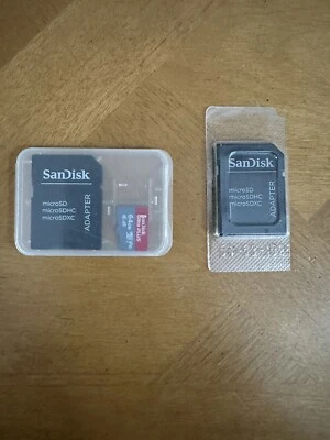 SanDisk 16GB Ultra Plus Micro SDHC UHS-1 Memory Card with 2 Adapters - Image 1 of 3