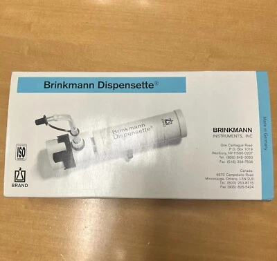 NUEVO Dispensador Brinkmann 0,4-2 ml Dispensador Manual Ajustable de Tapa de Botella Foto 1 de 4