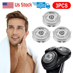 3pc For Philips Norelco Series 5000 Shaver Razor Replacement Head Blades SH50/52 - Picture 1 of 8