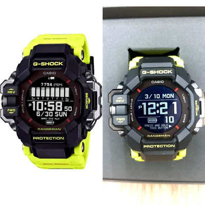 CASIO G-SHOCK GPR-H1000RY-1A9JR Rangeman GPS Solar Heart-Rate Tracker JDM - Immagine 1 di 4