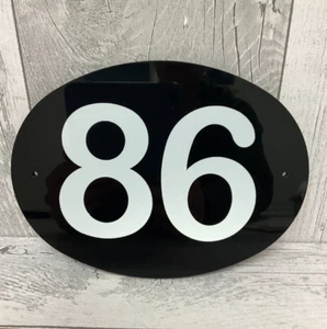 House Number 86 Sign / Wall Plaque - Picture 1 of 3