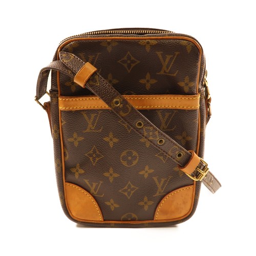 LOUIS VUITTON（LV） Borsa a tracolla Louis Vuitton LV GHW Danubio M45266 Monogram Marrone