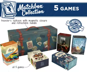 MATCHBOX COLLECTION: KICKSTARTER LIMITED ED 5 Euro Games+BOOSTER PACK NEW/SHIP$0 - Picture 1 of 10