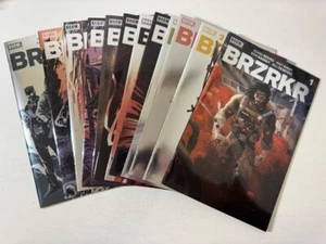 BRZRKR #1-12 NM C FOIL VARIANT COVER SET Keanu Reeves BOOM 2021 HIGH GRADE - Bild 1 von 1