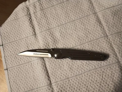 Cuchillo plegable Harley Davidson Case Tec X Liner Lock Foto 1 de 4