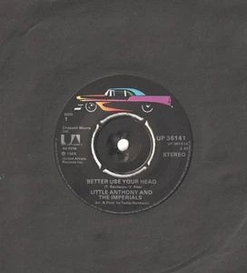 NORTHERN SOUL-LITTLE ANTHONY-BETTER USE YOUR HEAD-UNITED ARTISTS. - Picture 1 of 2