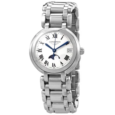 Longines Prima Luna Quartz Silver Dial Ladies Watch L8.115.4.71.6 - Image 1 of 4