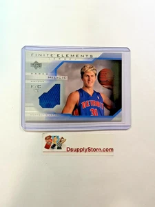 2003-04 Upper Deck Finite Elements Jersey Relic Darko Milicic #FJ19 Rookie RC - Bild 1 von 2
