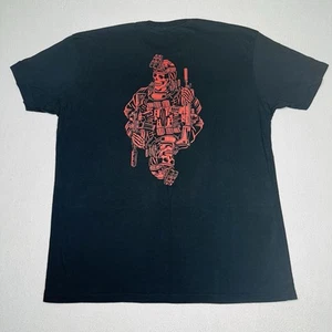 Camiseta Savage Tacticians Para Hombre Negra Calavera Noche Gafas Warlord 2XL - Imagen 1 de 10