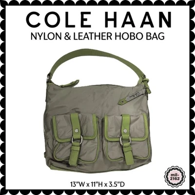 COLE HAAN NYLON con ribete de cuero ¡¡excelente estado!!! Foto 1 de 4