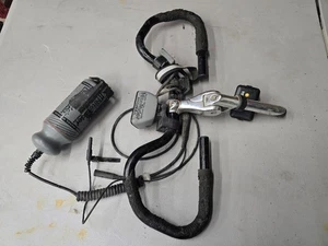 Butterfly Bike Bicycle Handlebars Handle Bars With 25.4mm Stem Used - Picture 1 of 6