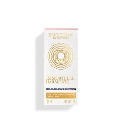 NEW L'OCCITANE IMMORTELLE HARMONIE EXCEPTIONAL YOUTH SERUM 1 OZ 30ml 03/2025 HW1 - image 1 of 2
