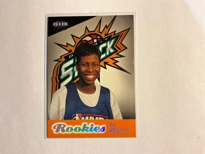 1999 fleer ultra wnba VAL WHITING #123 base rookies - Image 1 of 2