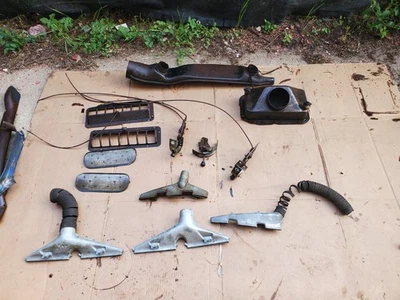 Buick 1955 calentador control tablero ventilación perilla calentador núcleo piezas lote Foto 1 de 4