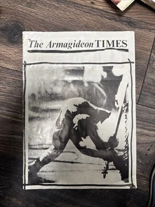The Clash Joe Strummer Tour Programme Armagideon TImes No 1 1980 Ref B - Picture 1 of 1
