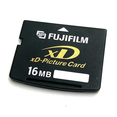 Fujifilm xD Picture Card 16MB MEGABYTE Camera Memory Card (Fits Olympus) TESTED - Image 1 of 2
