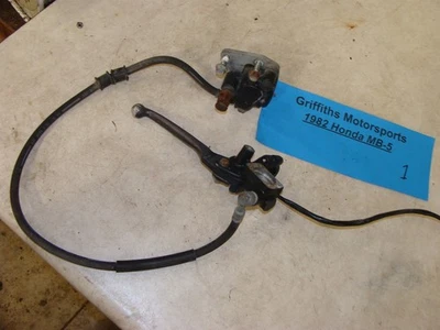 Honda MB5 MB50 1982 motocicleta sistema de frenos delantero pinza línea palanca maestra fabricante de equipos originales Foto 1 de 4