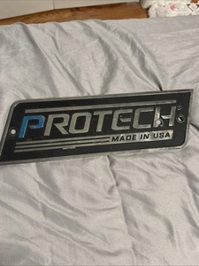 PROTECH  TOOL BOX Metal Sign With Drilled Holes - Foto 1 di 7