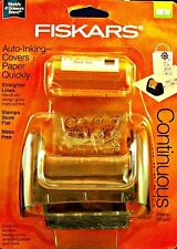 NEW FISKARS CONTINUOUS STAMP WHEEL DOODLE FLOWERS 01-005568