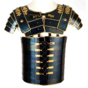 Roman Lorica Segmentata Black Anitc | Roman Legionnaire Segment |Medieval Armor - Bild 1 von 9