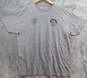 Camiseta Reef Para Hombres Talla XL Manga Corta Gris Cuello Redondo Gráfico Logo Camiseta Surf - Imagen 1 de 16