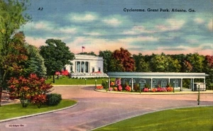 Postal Cycorama Grant Park Atlanta, Georgia - Imagen 1 de 2