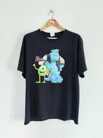 Vintage Pixar Studio x San Francisco Giants T-shirts MLB Baseball Monster inc Cover