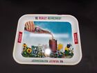 Vintage 1961 Coca Cola Coke "Be Really Refreshed" Square Metal Serving Tray GC Only $27.00 on eBay