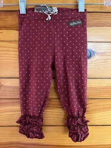 NWT Matilda Jane Augustina Leggings Friends Forever Ruffle Pants Sz 12-18 Months - Picture 1 of 1