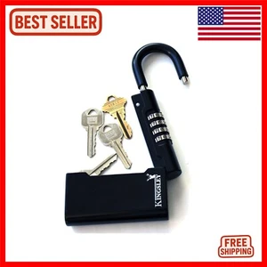Guard-a-Key Lock Box: Portable, Weather-Resistant & Secure Combination Key Safe - Picture 1 of 10
