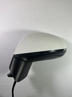 2015 - 2017 Volkswagen Touareg Door Mirror Power Remote Left Driver OEM White - Imagem 1 de 4