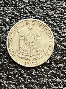 Philippines 25 Sentimos KM# 199 1967 ⚜️*️⃣🪙 1389 - Picture 1 of 2