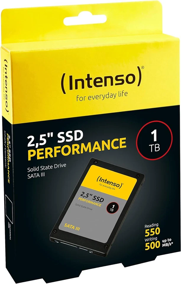 Intenso Performance 1TB Interne SSD SATA III (3814460)