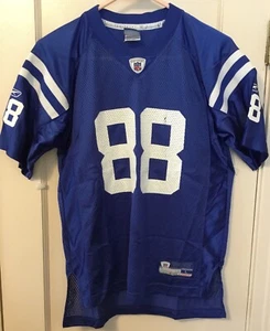 NFL Indianapolis Colts Marvin Harrison 88 Blue Jersey Youth Large 14 16 - Picture 1 of 8
