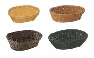 Brotkorb Obstkorb oval aus Polypropylen 32 x 23 x 7 cm in 4 Farben wählbar - Picture 1 of 5