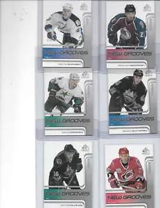 (2001-02 SP GAME USED EDITION NEW GROOVES ROOKIE-SEE SCAN FOR PLAYERS AVAILABLE - Picture 1 of 1