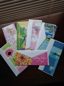 Lot Of 7 Birthday And Greeting Cards - Picture 1 of 9