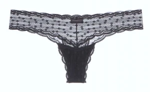 COSABELLA Sweet Treats Dots One Size Anthracite Grey Thong Panty Womens O/S 2-12 - Picture 1 of 7