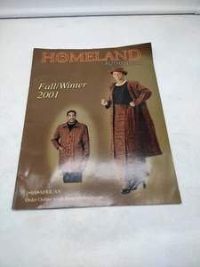 Homeland Authentics Catalog Fall/Winter 2001 - Picture 1 of 9