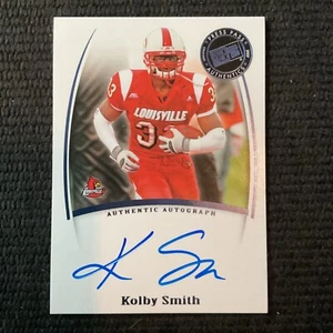 2007 Kolby Smith PRESS PASS LEGENDS Rookie Signed Auto LOUISVILLE CARDINALS - Picture 1 of 3