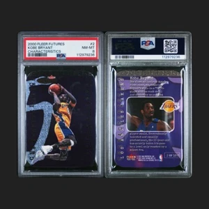 2000 Fleer Futures KOBE BRYANT Characteristics PSA 8 NBA Los Angeles Lakers - Picture 1 of 3