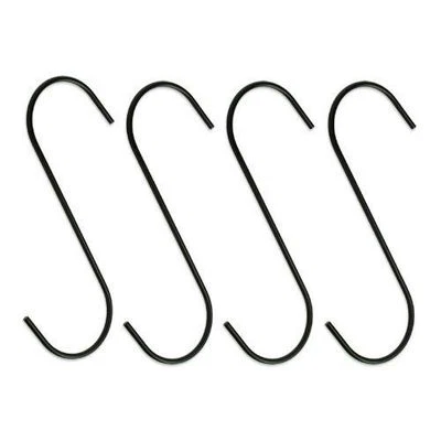 JUMBO 10" Acero Recubierto de Polvo S-Ganchos - Juego de 4 - Plantas, Toallas Foto 1 de 2